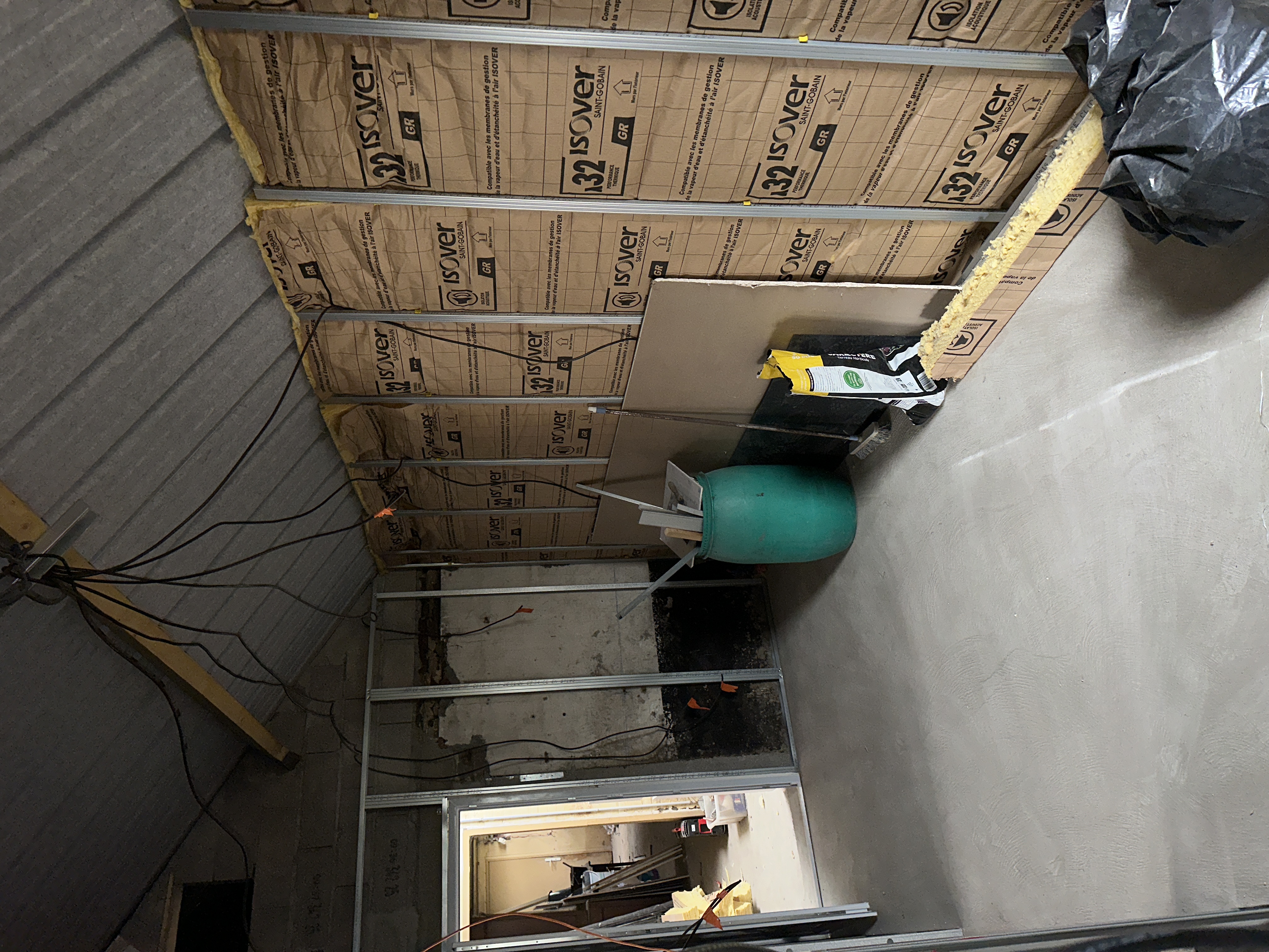 Avancement du chantier
